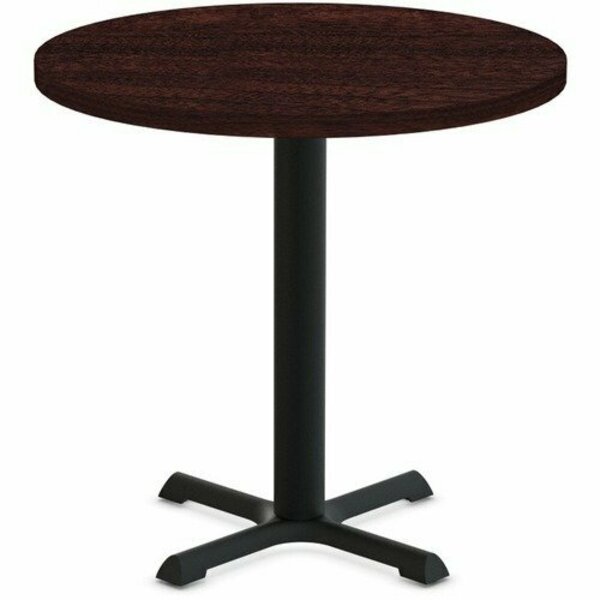 Special-T Table, Round, 36in Dia x 42in, Black Base/Espresso Top SCTSTAR236BHBES